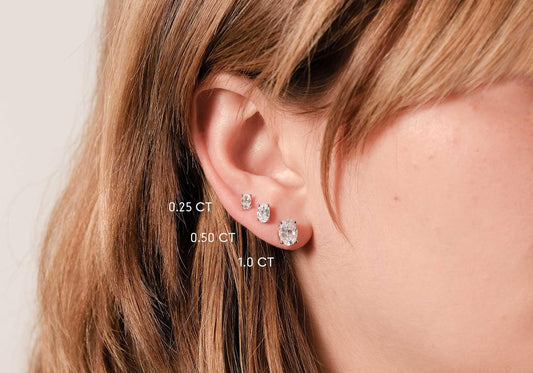 Affordable Diamond Ear Studs You'll Love