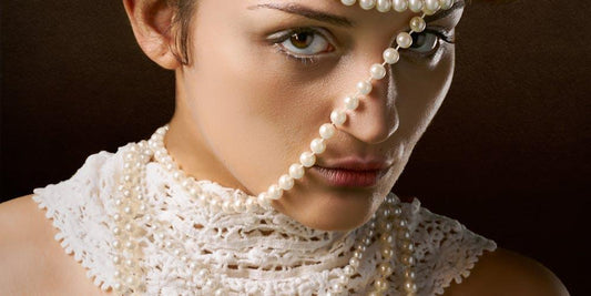 Pearl jewelry at Milanan store