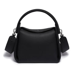 Women's Simple Luxury Solid Color Designer Leather Handbag Crossbody