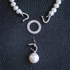 Pearl necklace Elegant freshwater for women high-end jewelry