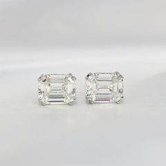 Diamond Earrings Carbon Gemstone High-end Jewelry