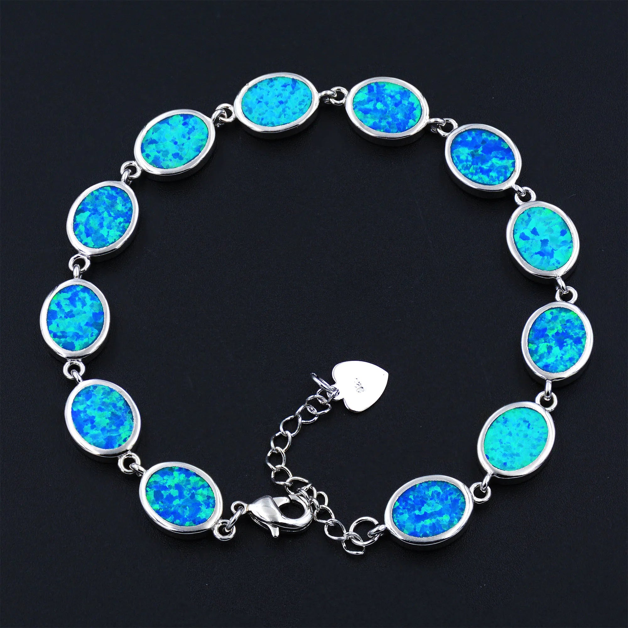 October Birthstone Arrival Mystic Round Classic Gemstone Bracelets