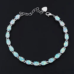 October Birthstone Arrival Mystic Round Classic Gemstone Bracelets