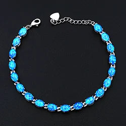 October Birthstone Arrival Mystic Round Classic Gemstone Bracelets