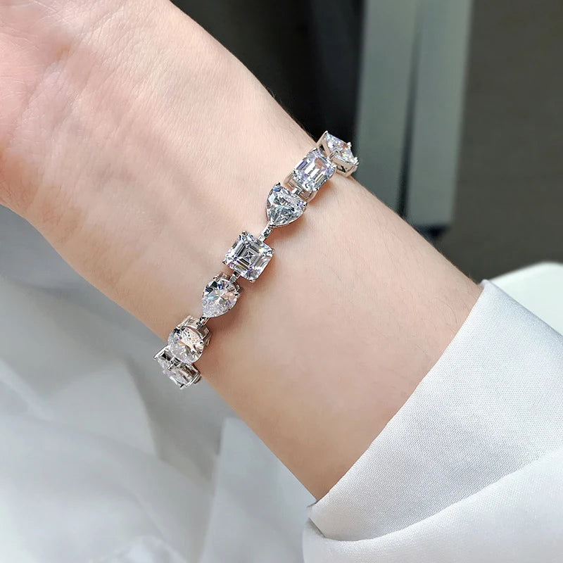 Diamond bracelet High Different Shape Sparkling Fine Jewelry