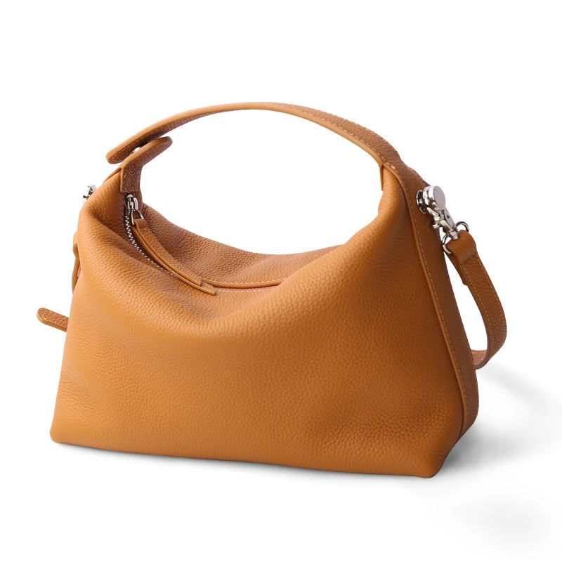 Women's Bag Luxury Soft Genuine Leather Lady Fashion Casual Shoulder