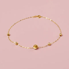 Fine Jewelry 18K Gold Bracelet eyeball For Women