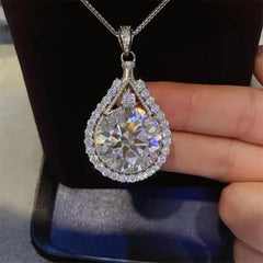 Diamond necklace Houtros Luxury Pendant 925 Sterling Silver