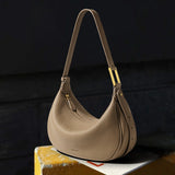 Retro Style Shoulder Bag Solid Women's Leather Purse Luxury