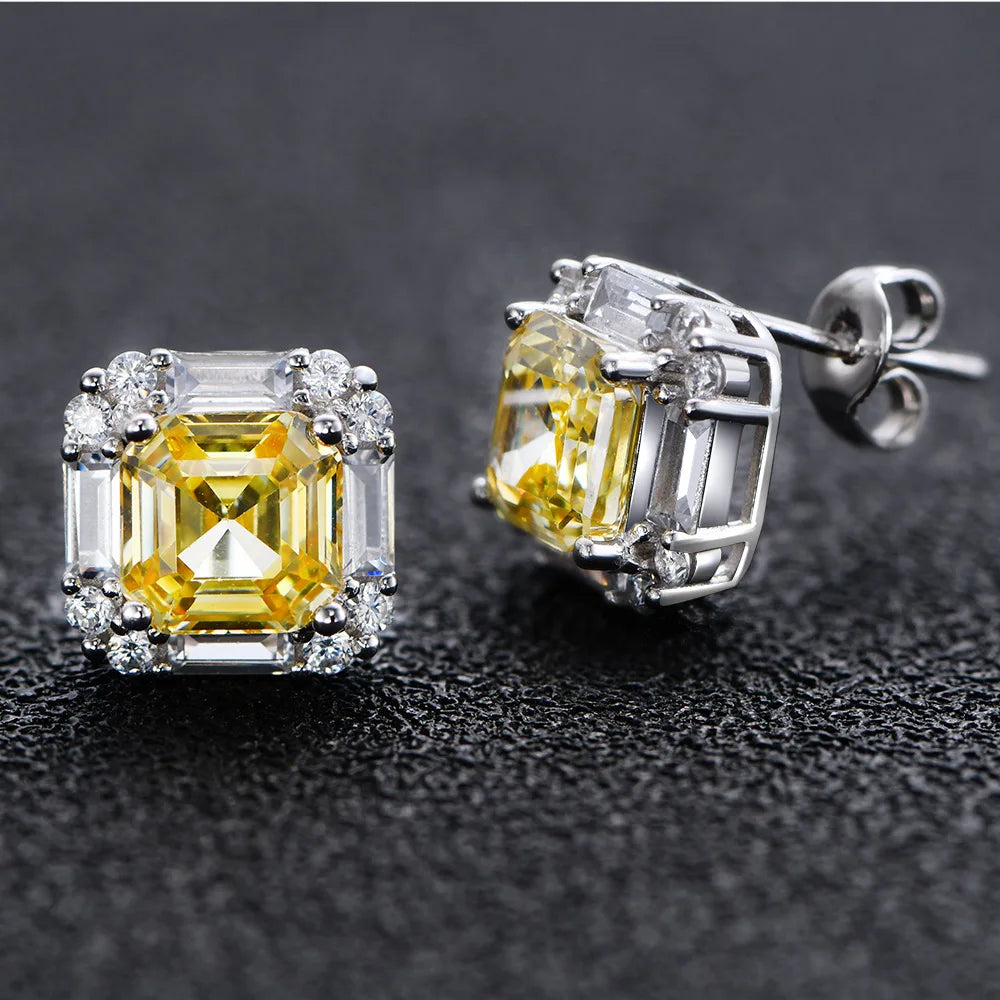 Diamond Earrings High Quality for Women Exquisite Sparkling Jewelry