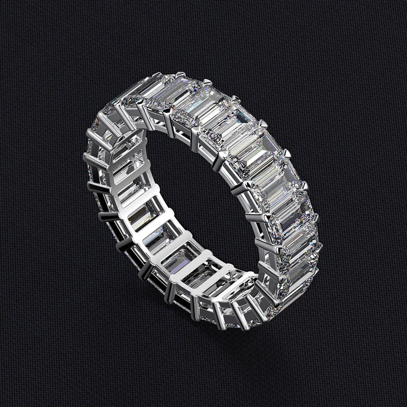 Diamond Ring High Carbon For Women Quality Sparkling Fine Jewelry