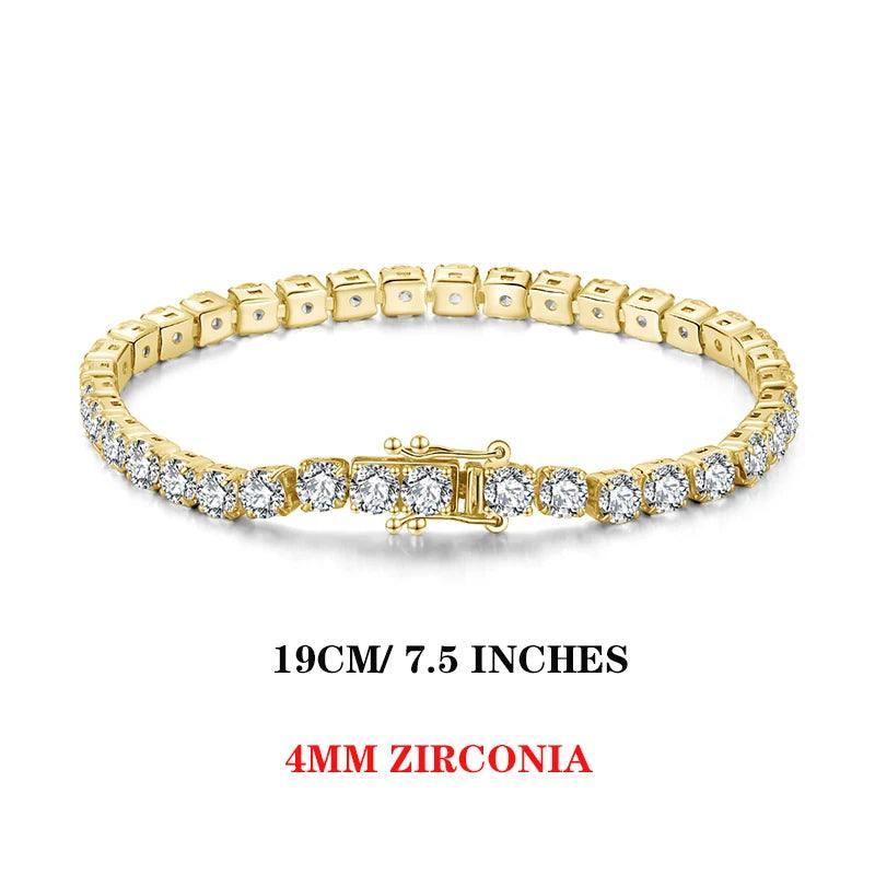 Tennis Bracelets Sterling Silver For Women Cubic Zirconia Bracelet