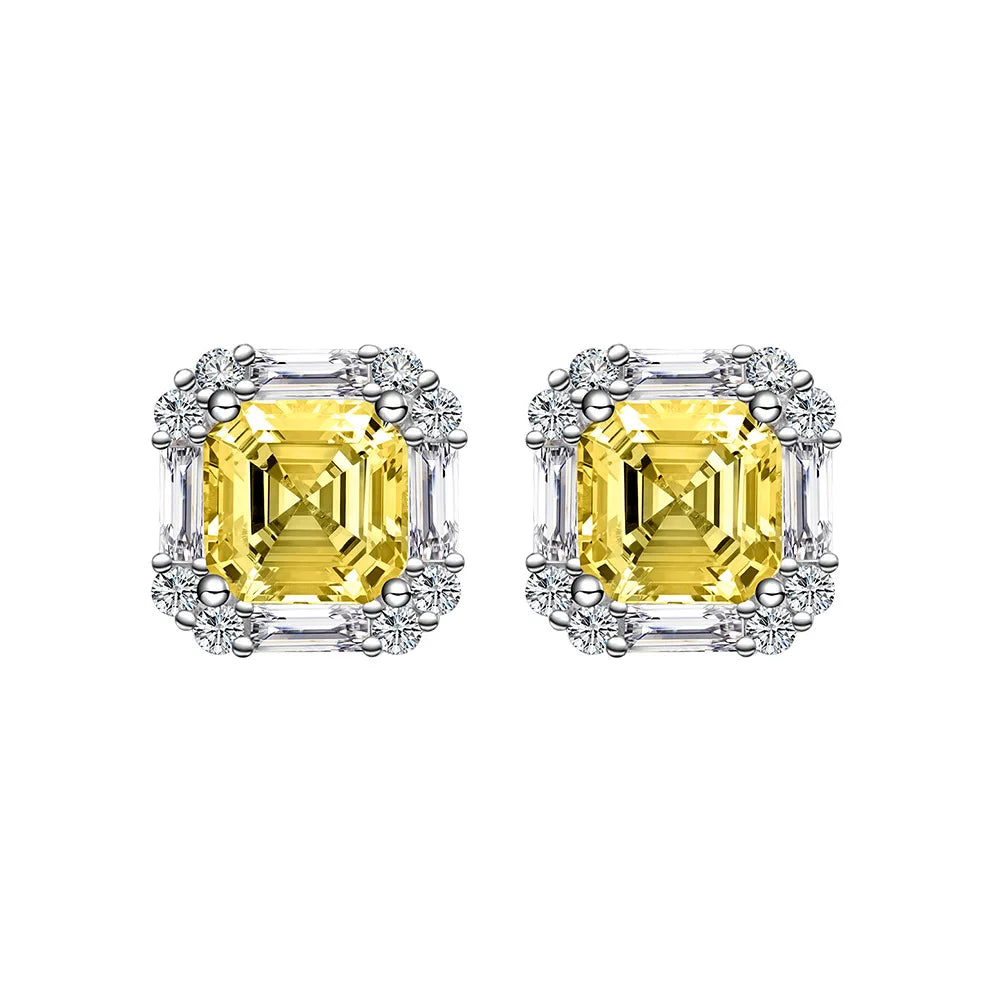 Diamond Earrings High Quality for Women Exquisite Sparkling Jewelry