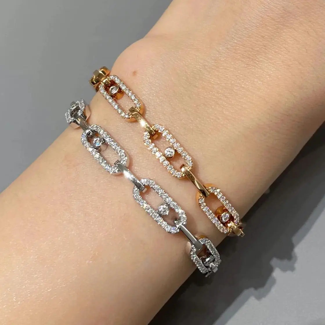 Diamond Bracelet High-quality French Luxury Fashion Silver S925