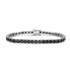 Tennis Bracelet Moissanite Sterling Silver 925 Diamond 
