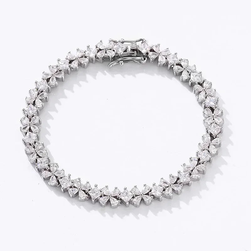 Diamond Bracelets High 925 Sterling Silver Jewelry for Women