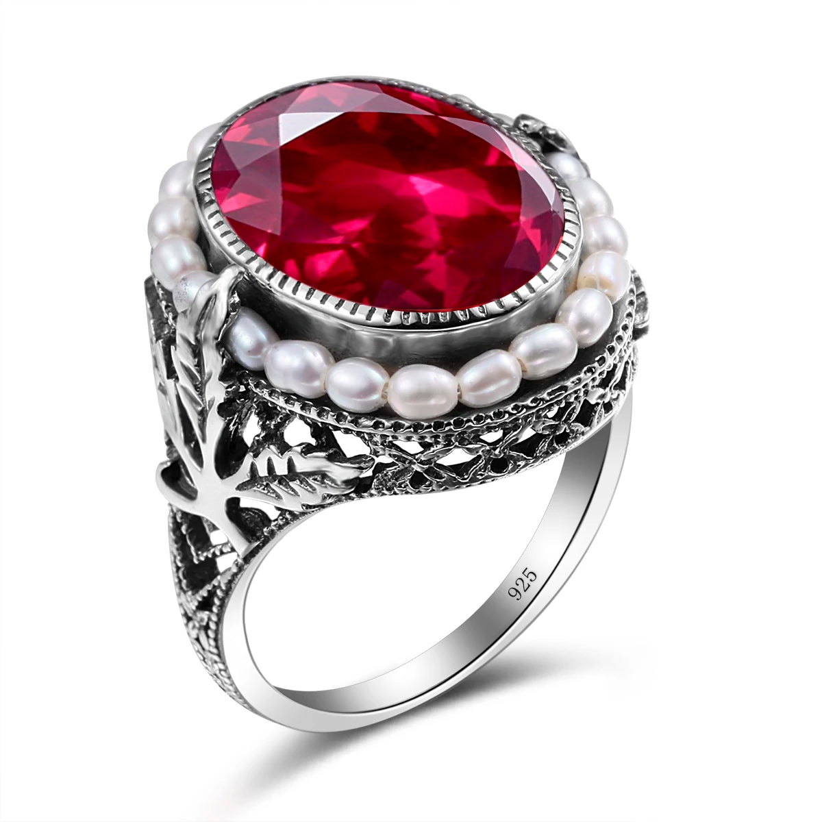 December Birthstone Natural Gemstone Ring Pure Fine Jewelry