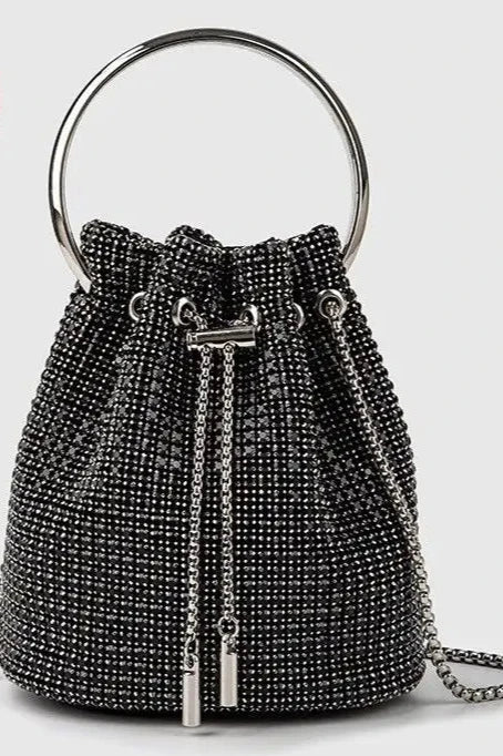 Bucket bags Women's inlaid diamond Fashion dinner women luxury