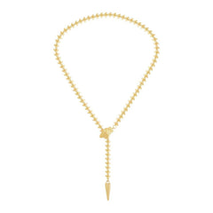 Gold necklace Snake Shape Chain Pearl Jewelry Color
