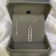 Diamond Necklace Luxury Jewelry High Can be worn by both men and women