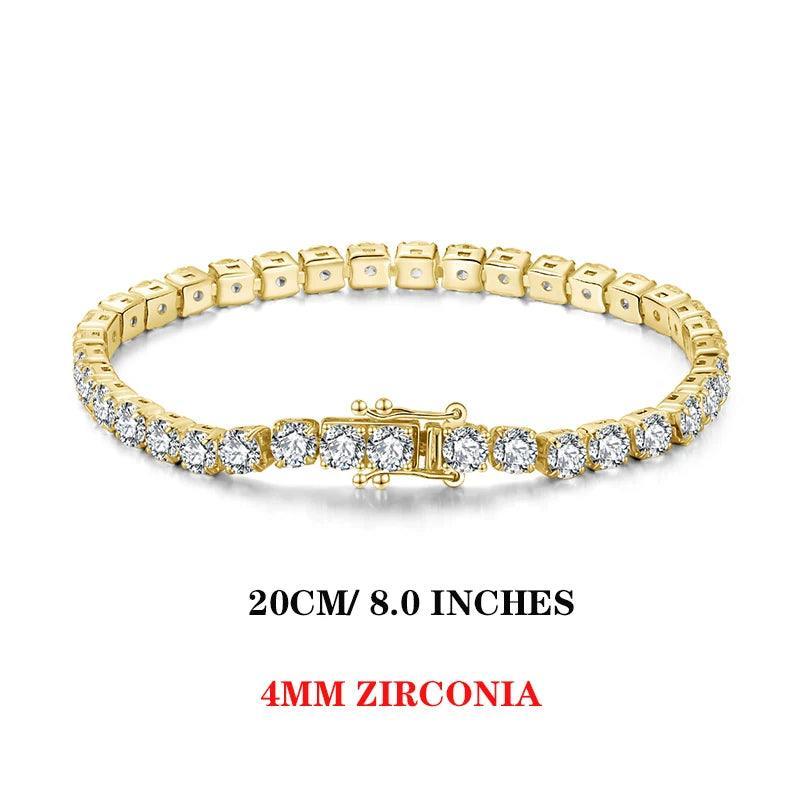 Tennis Bracelets Sterling Silver For Women Cubic Zirconia Bracelet