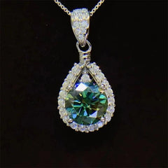 Diamond necklace Houtros Luxury Pendant 925 Sterling Silver