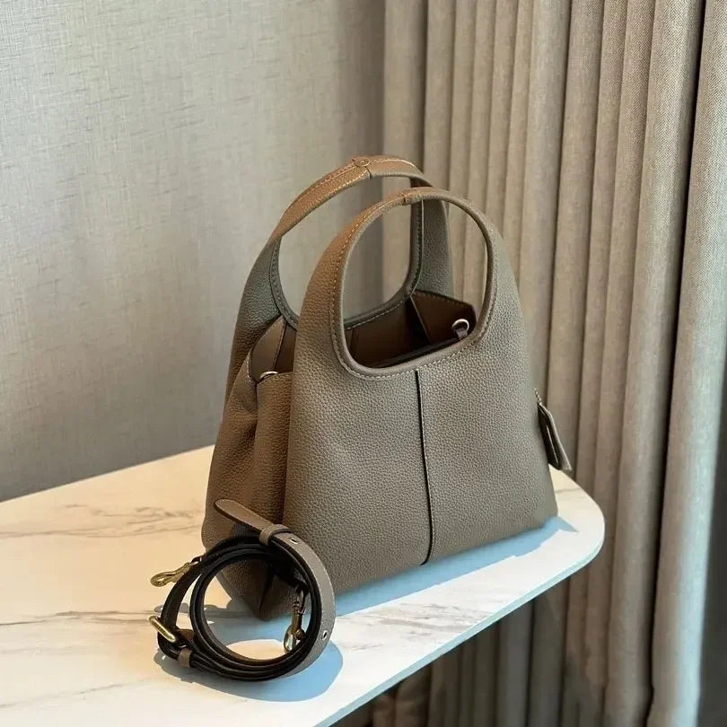 High Quality Women Cow Leather Bag New Fashion Shoulder Lady Elegant