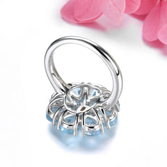 August Birthstone Ring Gemstone Romantic Exquisite Style Fine Jewelry