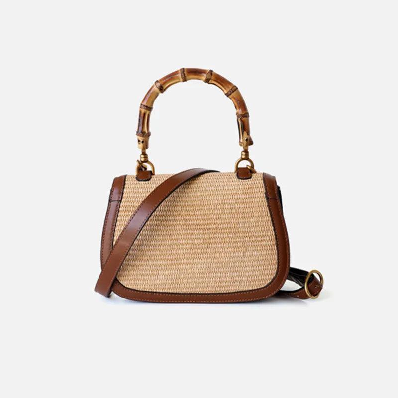 Handbags for Women Luxury Bamboo Natural Hand High Quality