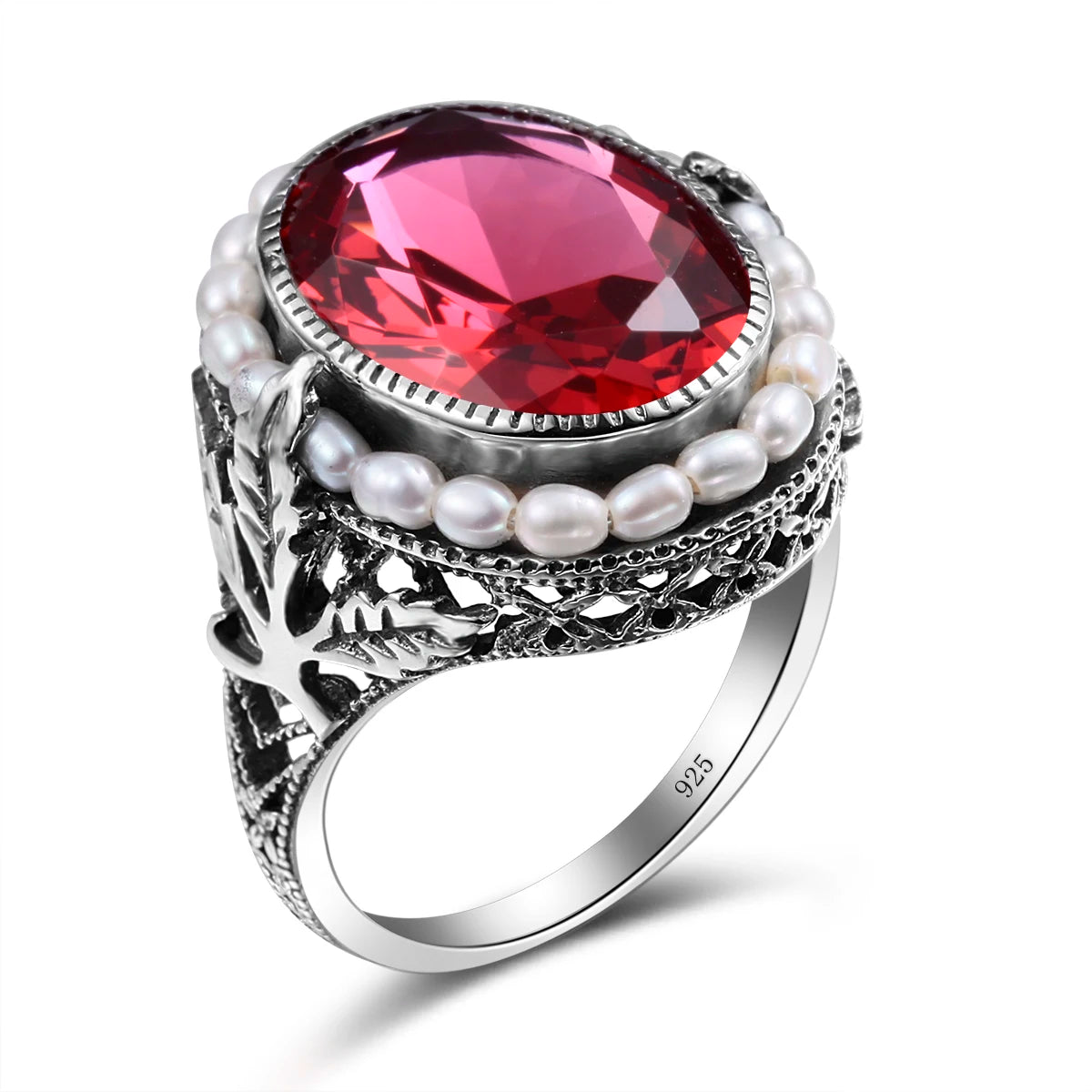 December Birthstone Natural Gemstone Ring Pure Fine Jewelry