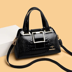 Luxury Designer Bags for Women Crocodile Pattern Leather Shoulder