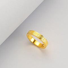 Gold Ring 18K Original Jewelry for Women Bohemia Anilloswith