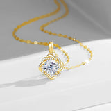 Star Of David For Women With Original Luxury Gold Pendant Jewelry