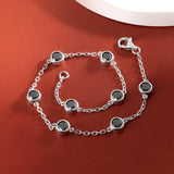 Sterling Silver 925 Full Bracelets Hand Chain Fine Jewelry