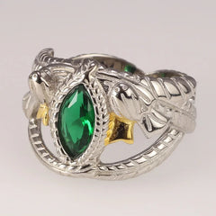 March Birthstone Aragorn Rings For Men Jewelry