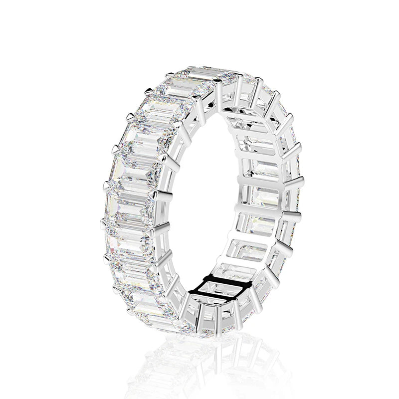 Diamond Ring High Carbon For Women Quality Sparkling Fine Jewelry