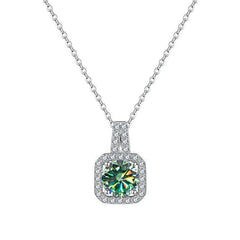 Silver necklace Pendant 100% Sparkling Fine Jewelry