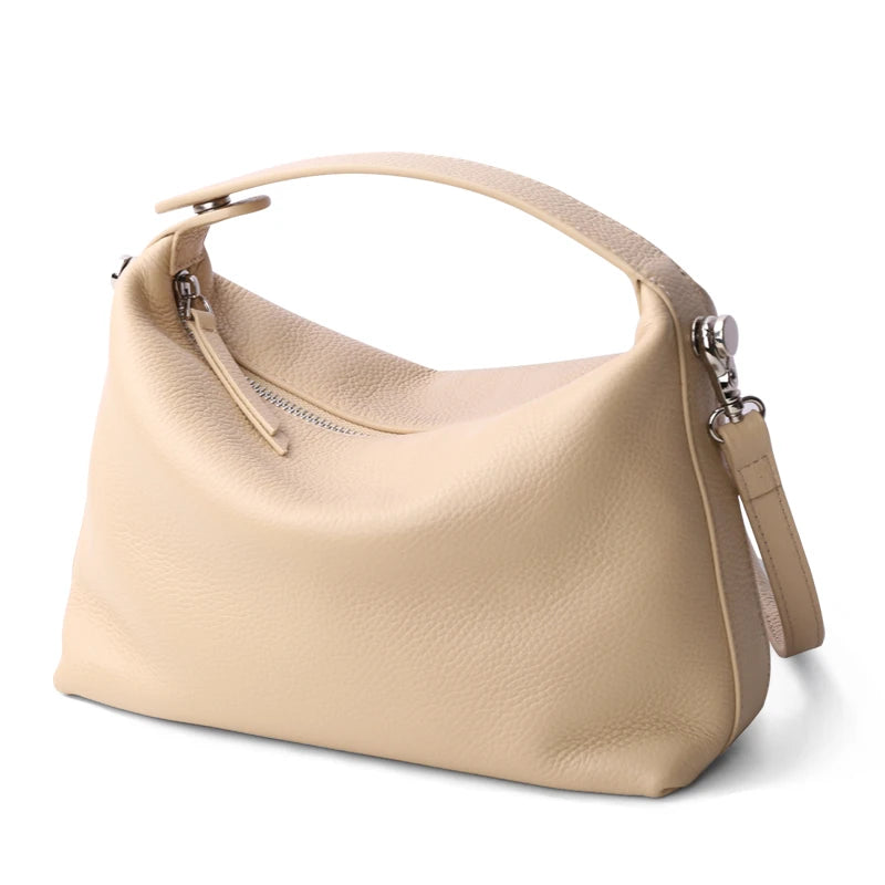 Women's Bag Luxury Soft Genuine Leather Lady Fashion Casual Shoulder