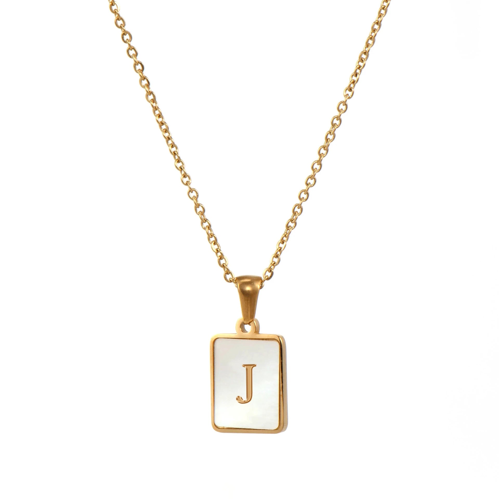 Name Necklace 26 Letters 18k Gold With Pendant Unique Jewelry Luxury