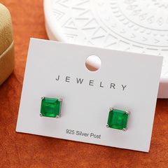 August Birthstone Vintage Stud Earrings Jewelry