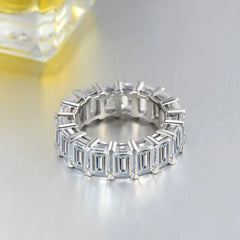 Diamond Ring High Carbon For Women Quality Sparkling Fine Jewelry