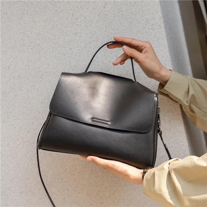 Genuine Leather Women Shoulder Quality Casual Totes Luxury