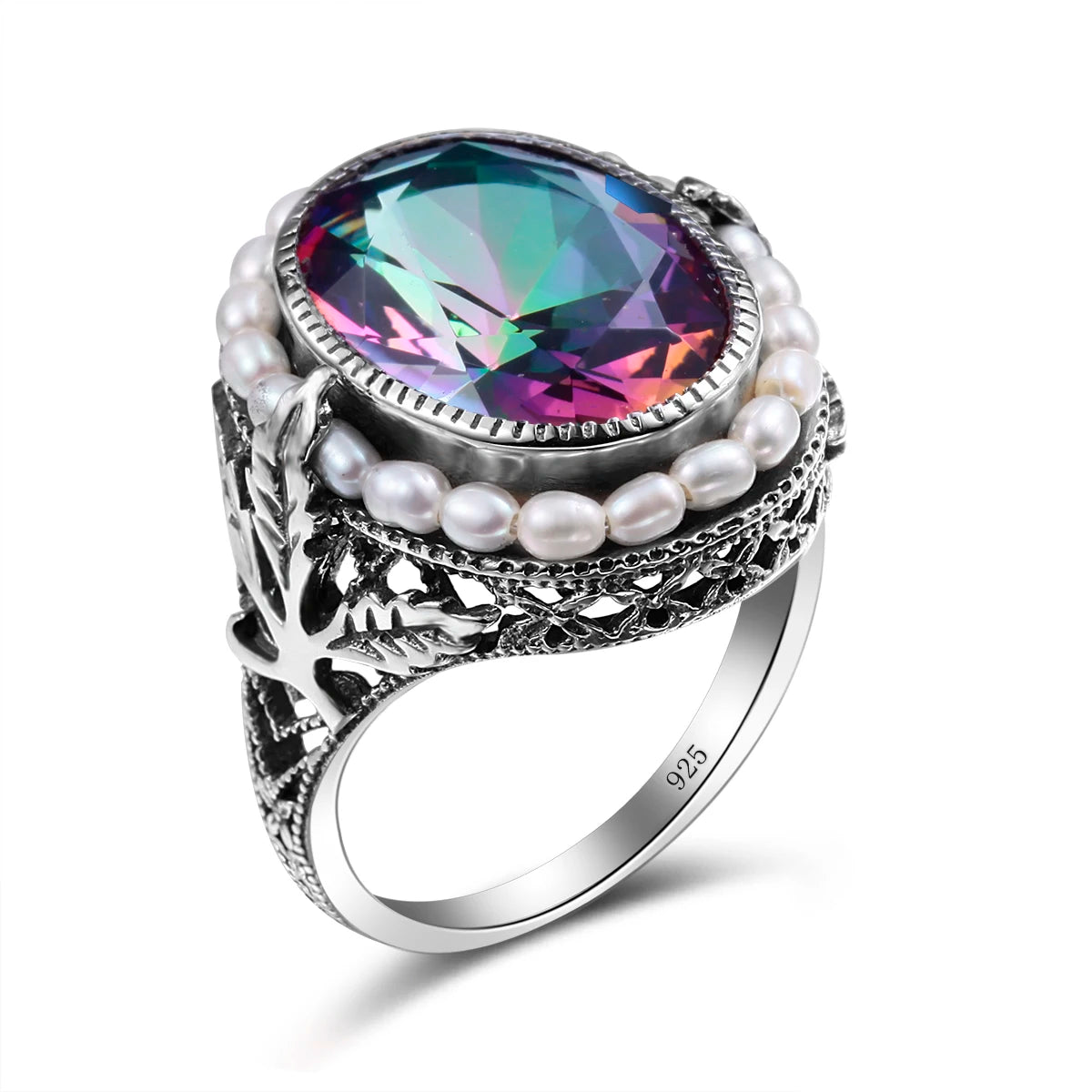 December Birthstone Natural Gemstone Ring Pure Fine Jewelry