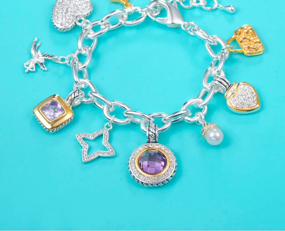 January Birthstone Bracelets Designer Inspired Antique