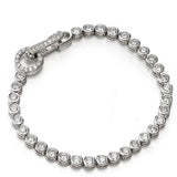 Zircon 925 Silver Chain Bracelet Boutique Fashion Jewelry