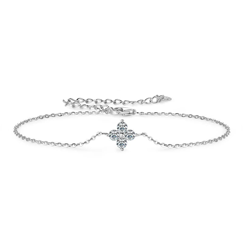 Clover Bracelet Luckly Silver 925 Fine Jewelry Party