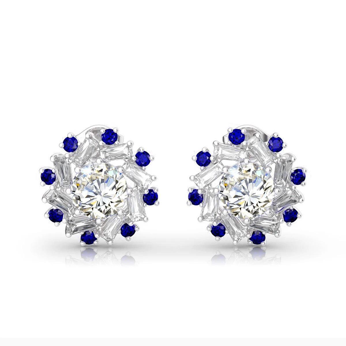 Luxury Designer Moissanite Earrings With Yellow Gold Jewelry 100% Pass Diamnd Trenging