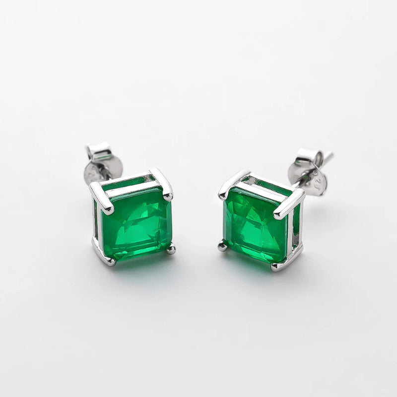 August Birthstone Vintage Stud Earrings Jewelry