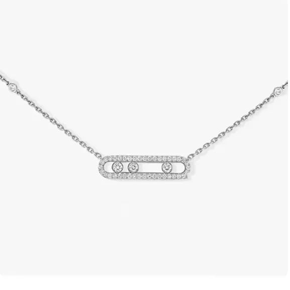 Diamond Necklace Luxury Jewelry High Can be worn by both men and women