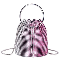 Bucket bags Women's inlaid diamond Fashion dinner women luxury